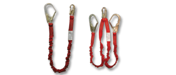 Shock-Absorbing Lanyard